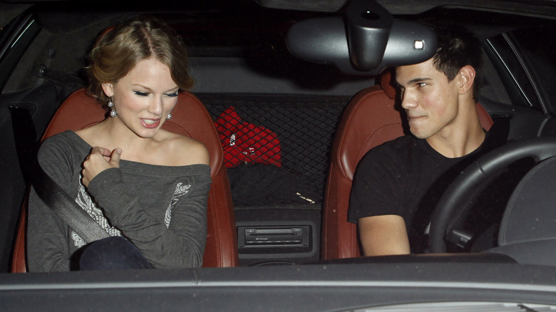 Taylor Swift with Taylor Lautner