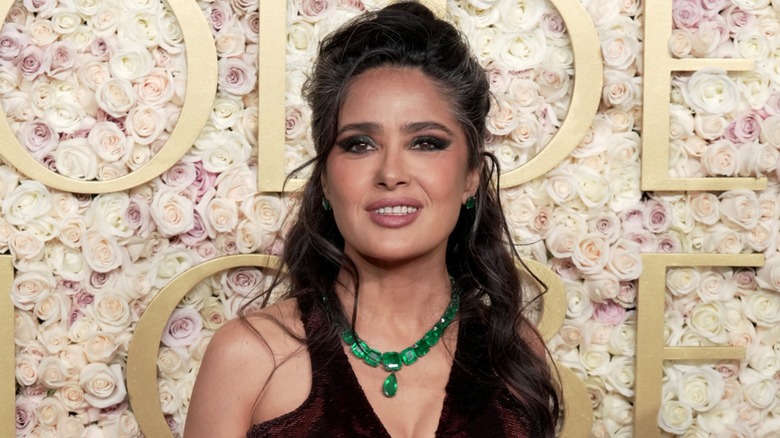 Salma Hayek smiling