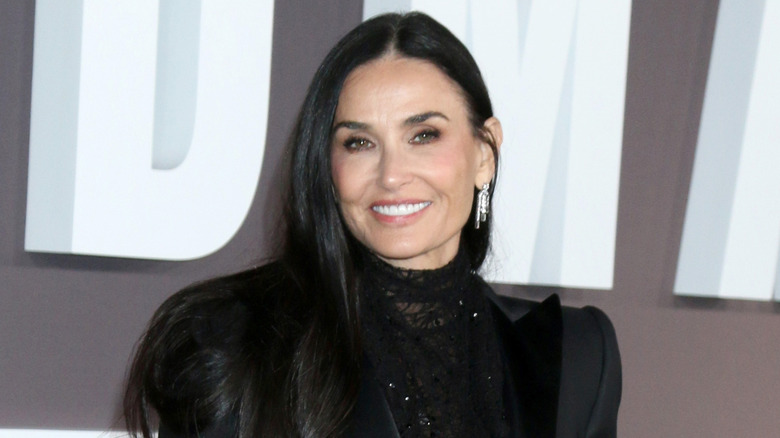 Demi Moore on the red carpet