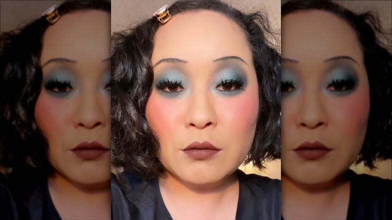 1920/1970s inspired makeup 