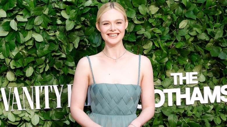 Elle Fanning on the red carpet