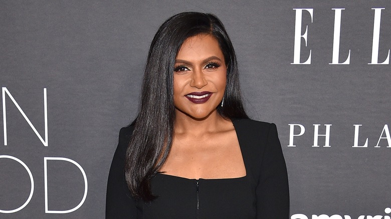 mindy kaling at elle women in hollywood 2022