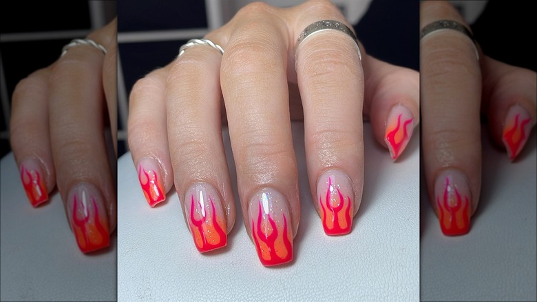 Aries fire nails