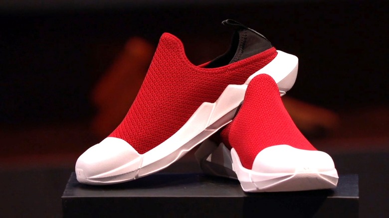 Muvez shoes on display in Shark Tank Season 11