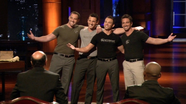 Mastronardo brothers pitching Nardo's Natural on Shark Tank Season 3