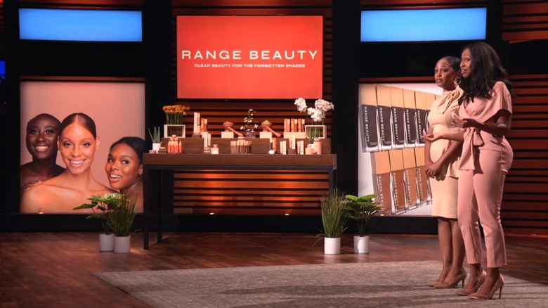 Range Beauty founders present on "Shark Tank"