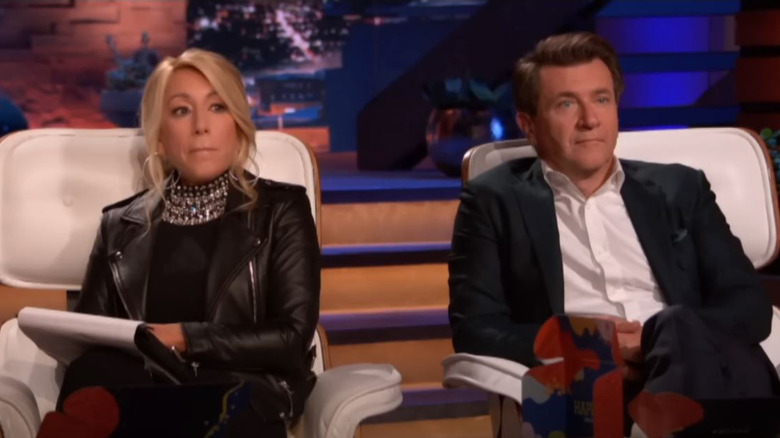 Two of the sharks on Shark Tank