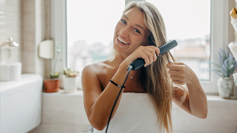 How To Use Hot Tools Without Frying Your Hair