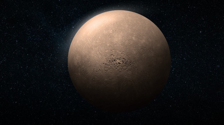 Photo of planet Mercury
