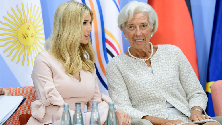 ivanka trump and christine lagarde