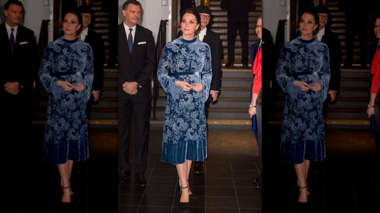 Kate Middleton in an Erdem dress
