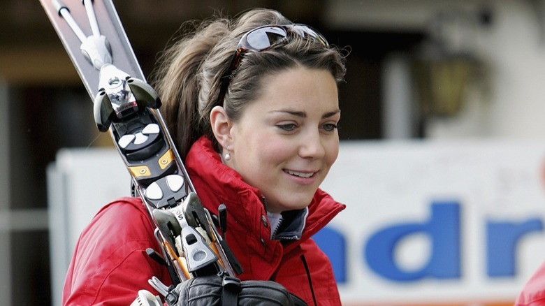 Kate Middleton skiing 