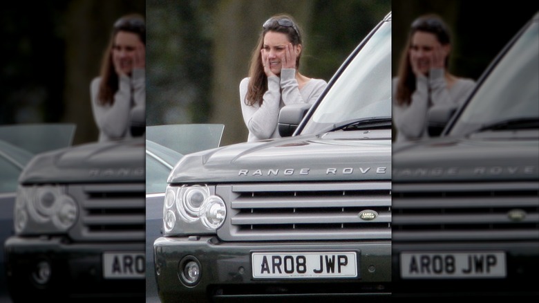 Kate Middleton at polo club 