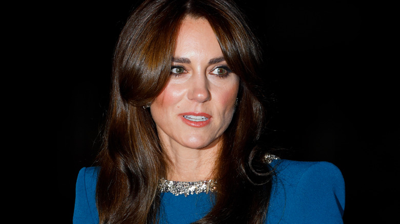 Kate Middleton heavy blush