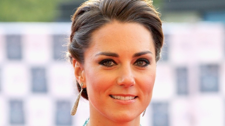 Kate Middleton smizing