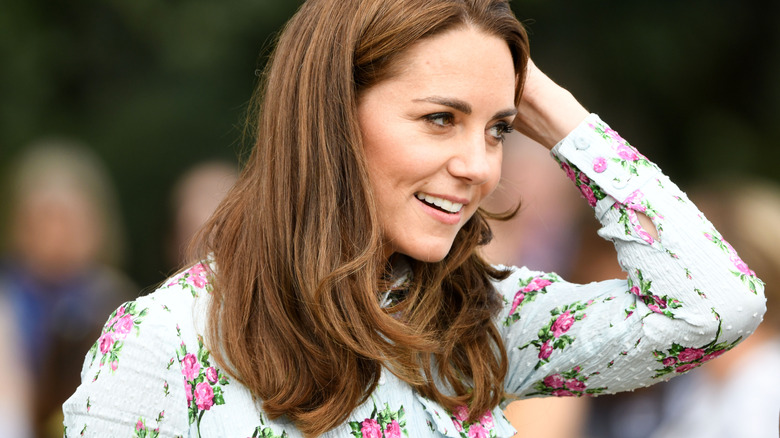 Kate Middleton long hair 