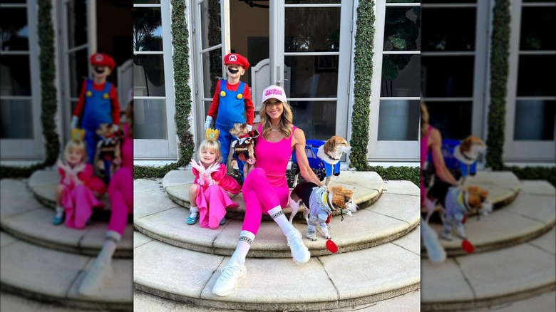 Lara Trump and her kids in Halloween costumes