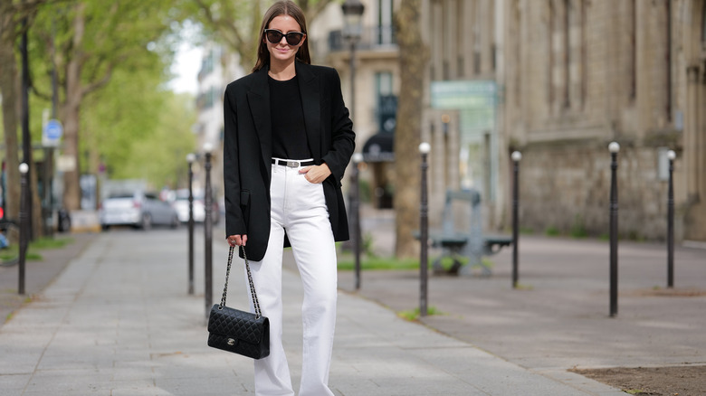 Let's Be Real - White Denim Is Undeniably Chic. Here's How To Wear It All  Year-Long