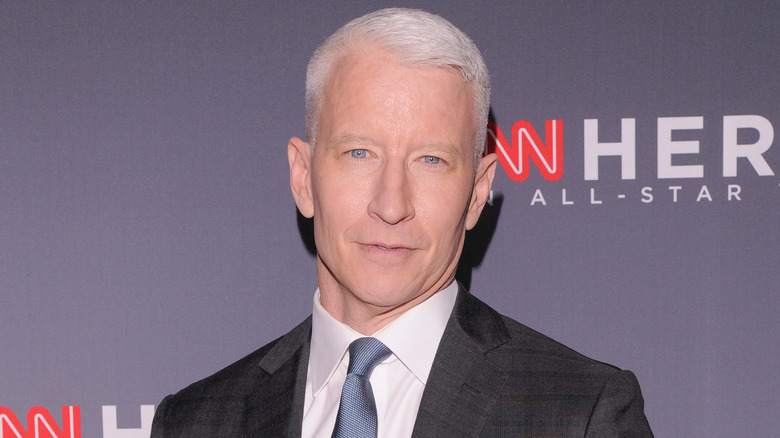 Anderson Cooper on the red carpet