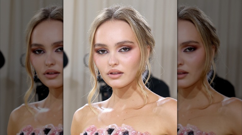 Lily-Rose Depp at the 2021 Met Gala