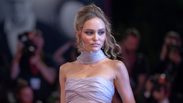 Lily-Rose Depp at the Venice Film Festival 2019