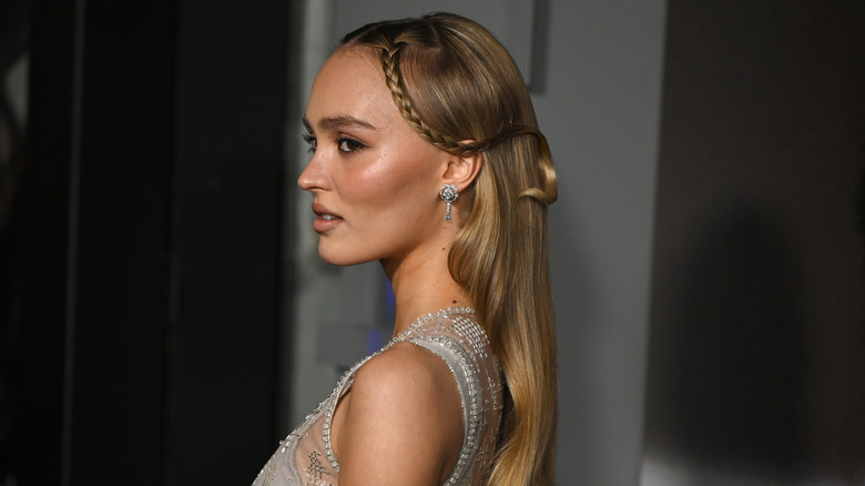 Lily-Rose Depp at the Nosferatu premiere