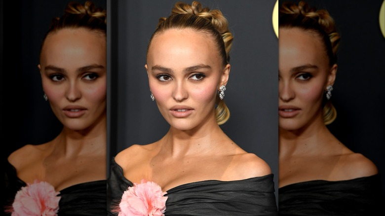 Lily Rose-Depp at the Governors Awards