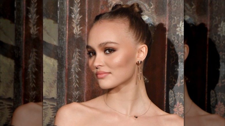 Lily-Rose Depp at the Chanel Métiers d'Art show