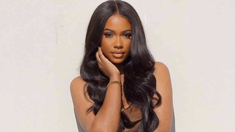 Trendy Layered Cut Loose Body Wave wig