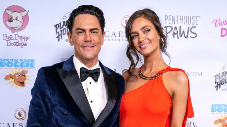 Tom Sandoval and Victoria Lee Robinson on the red carpet