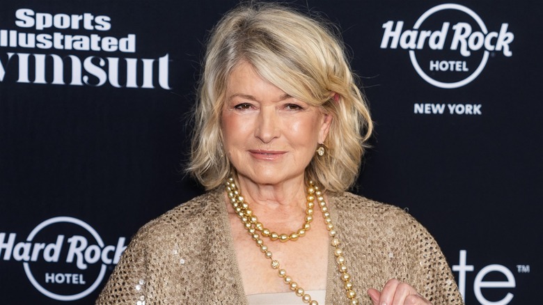 Martha Stewart on the red carpet