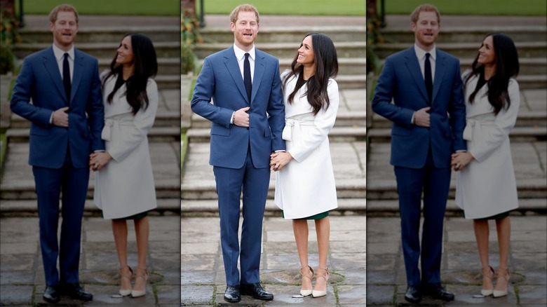 Prince Harry and Meghan Markle in 2017