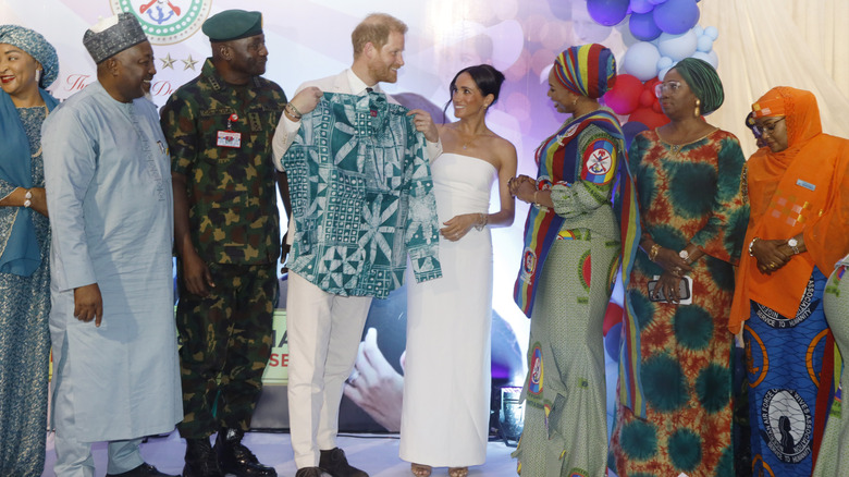 Meghan Markle in Nigeria