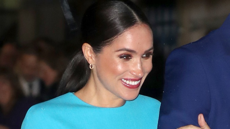 Meghan Markle smiling