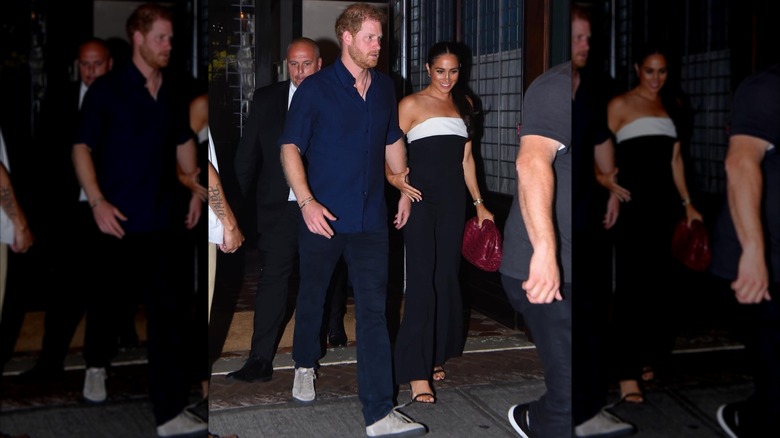 Meghan and Harry in Tribeca