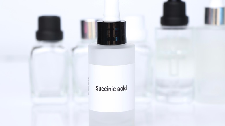 Succinic acid bottle