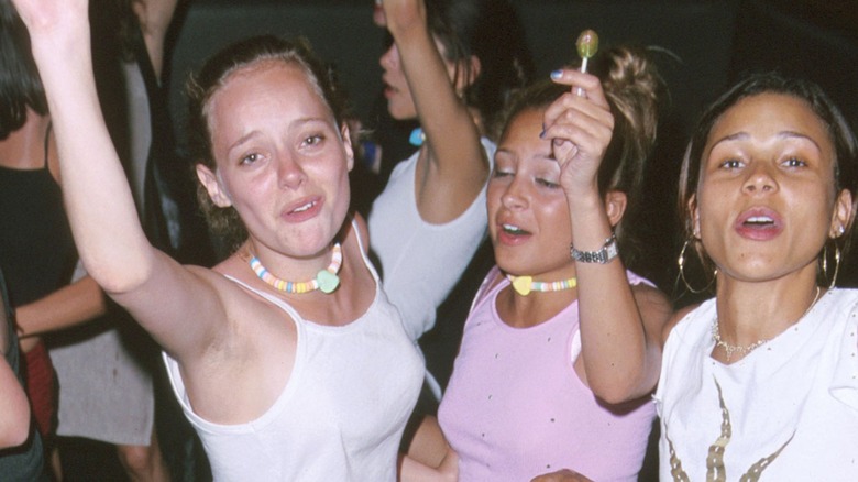 Nicole Richie partying as a teenager