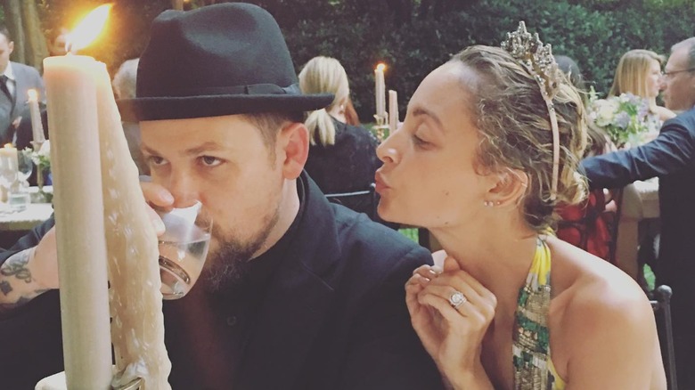 Joel Madden with Nicole Richie