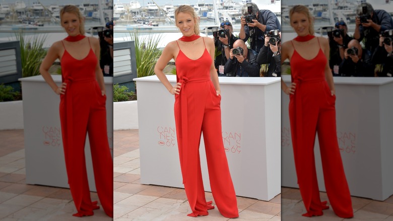 Blake Lively at the Cannes film festival in 2016