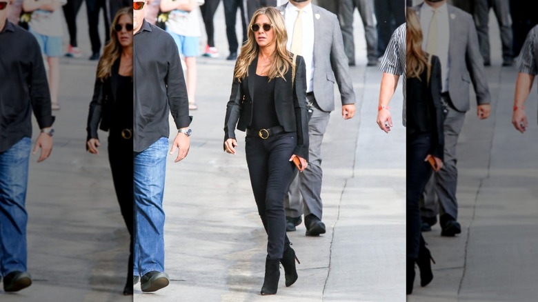 Jennifer Aniston walking