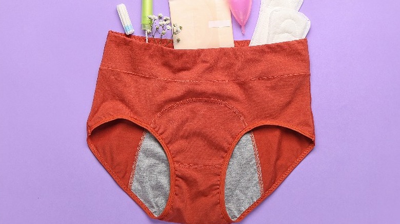 Period underwear and products