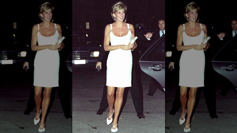 Princess Diana white dress