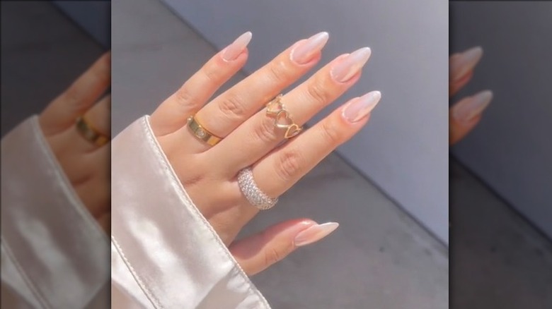 Glazed doughnut nails 