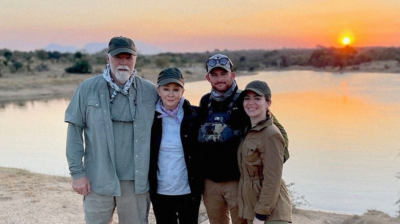 Reba McEntire on African safari with family