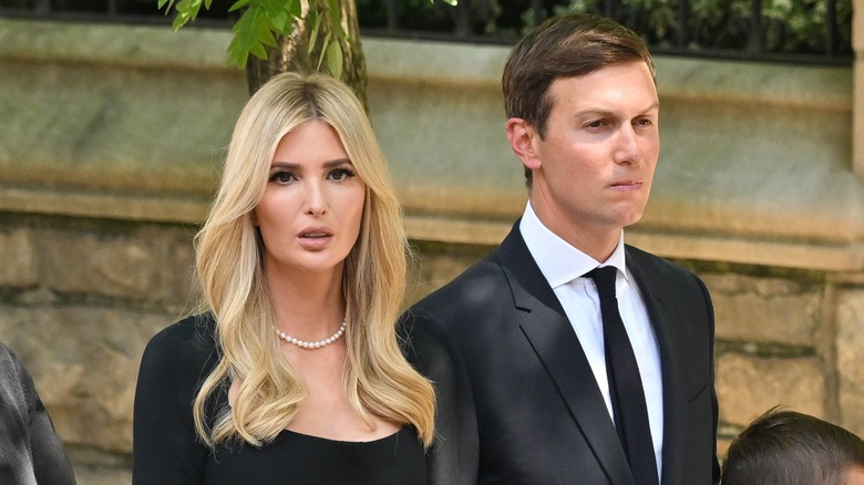 Ivanka Trump with Jared Kushner