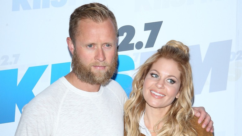 Valeri Bure and Candace Cameron Bure on the red carpet