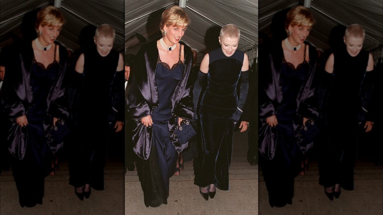 Princess Diana at the Met gala