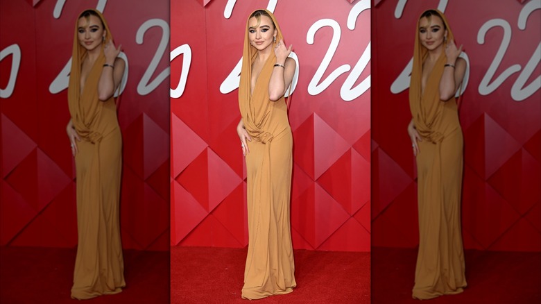 Sabrina Carpenter on the red carpet