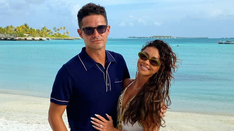 Wells Adams on vacation with Sarah Hyland