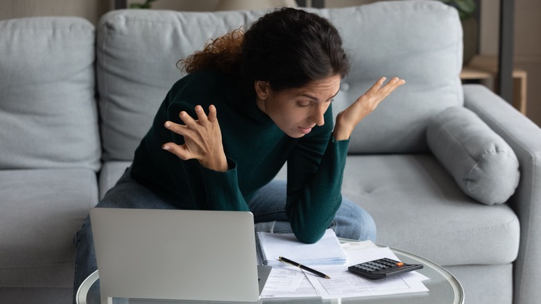 Woman confused about finances